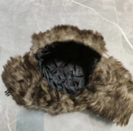 Unisex Tartan Plaid Winter Trapper Hat - Vintage Checkered Bomber Aviator Cap with Faux Fur Ear Flaps & Buckle, Thermal Ushanka Snow Hat for Men Women - Image 3
