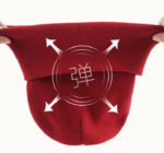 Custom Logo Satin Lined Knit Beanies | Wholesale Blank Neon Orange Silk Lined Winter Hats - Image 5