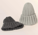 Custom Logo High Top Ribbed Knit Beanies | Wholesale Blank Red Pointed Winter Hats - Image 3