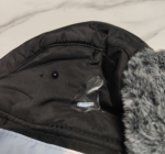 Unisex Winter Trapper Hat with Detachable Face Mask - Waterproof Bomber Cap with Reflective Strip & Ear Flaps, Thermal Ushanka for Cycling Skiing - Image 2
