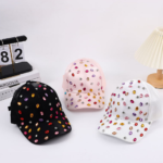 Wholesale-white-cotton-baseball-cap-with-custom-colorful-oval-rhinestone-and-mini-crystal-stud-embellishments-displayed-for-OEM-bulk-supplier-catalog-7