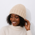Custom Chunky Knit Beanie Hat Custom Logo Ribbed Wholesale Men Women Solid Color Soft Warm Winter Outdoor Skull Cap Bonnet OEM - Image 3