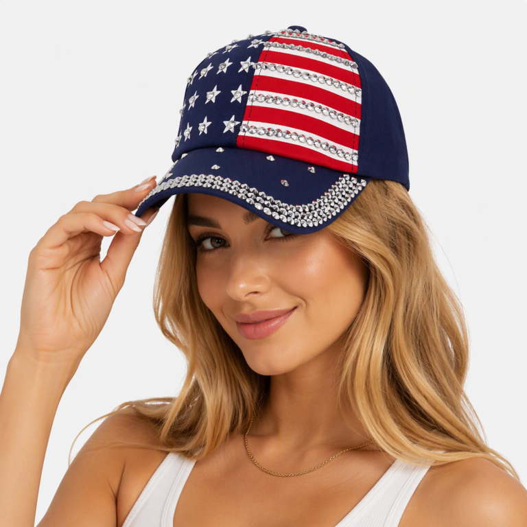 Hot stamping baseball cap
