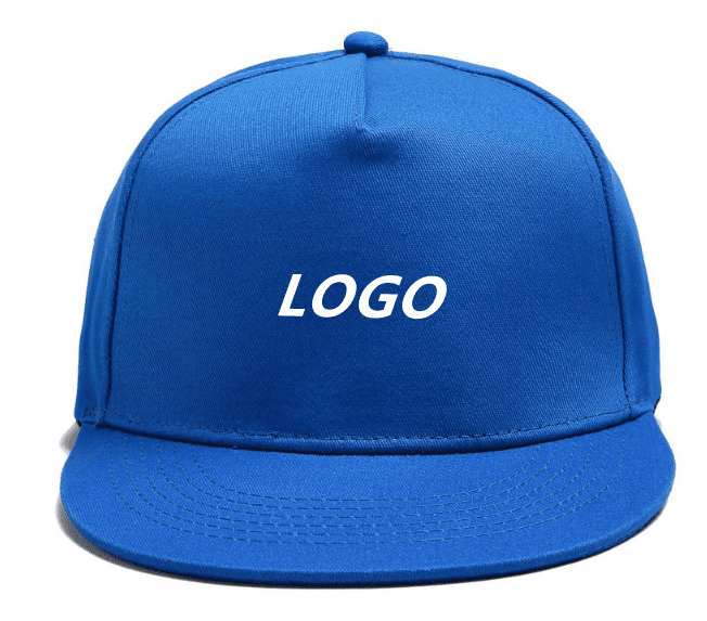 Customized logo for flat edge truck driver's hat