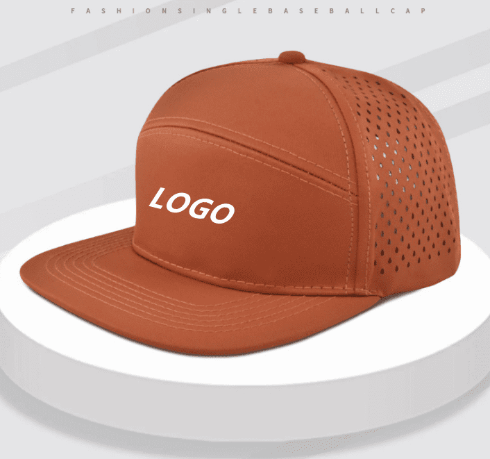 Customized logo for pure cotton flat edged baseball cap