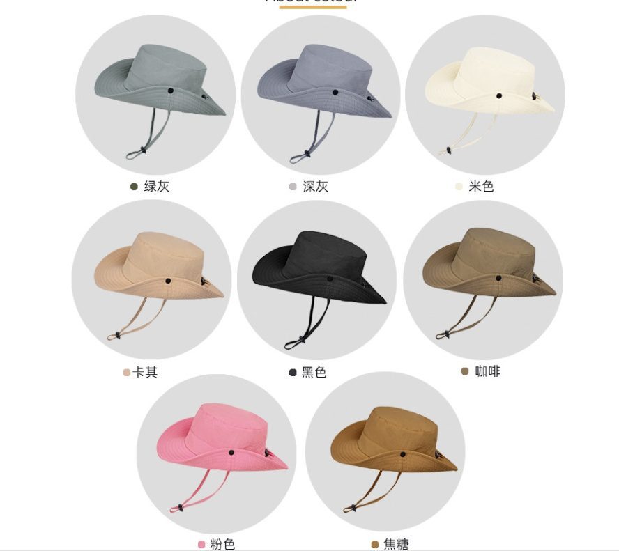 Outdoor camping hat customization