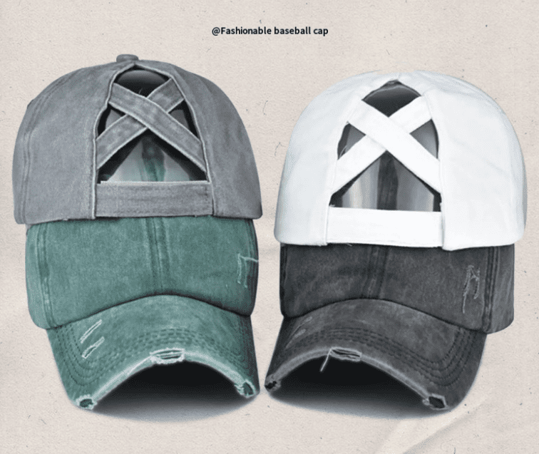 Customized logo for denim baseball cap