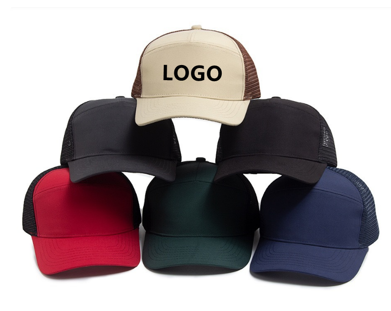custom-logo-5-panel-trucker-hat-mesh-cap-1